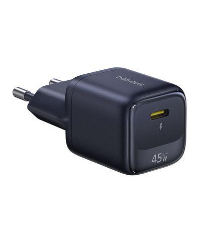 BASEUS ENERFILL FN22, ΦΟΡΤΙΣΤΗΣ ΓΡΗΓΟΡΗΣ ΦΟΡΤΙΣΗΣ, 1 ΘΥΡΑ, 45W, ΜΑΥΡΟΣ