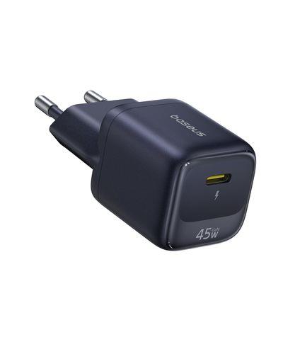 BASEUS ENERFILL FN22, ΦΟΡΤΙΣΤΗΣ ΓΡΗΓΟΡΗΣ ΦΟΡΤΙΣΗΣ, 1 ΘΥΡΑ, 45W, ΜΑΥΡΟΣ