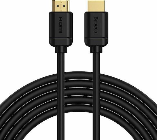 BASEUS HIGH DEFINITION SERIES, ΚΑΛΩΔΙΟ HDMI, 5m, ΜΑΥΡΟ