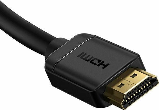BASEUS HIGH DEFINITION SERIES, ΚΑΛΩΔΙΟ HDMI, 8m, ΜΑΥΡΟ