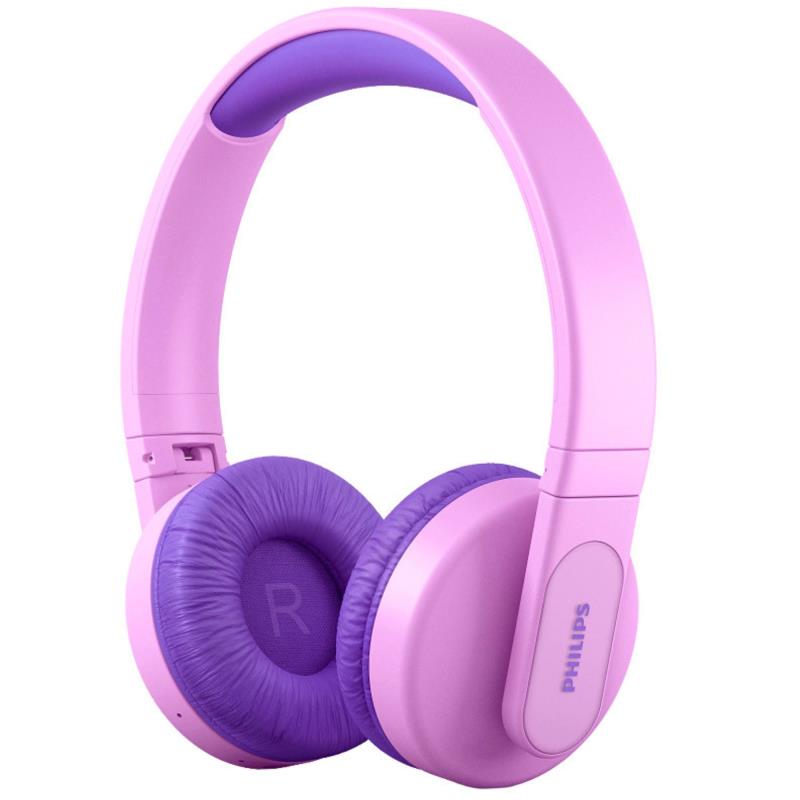 Ασύρματα Ακουστικά Κεφαλής Philips TAK4206 για Παιδιά Ροζ