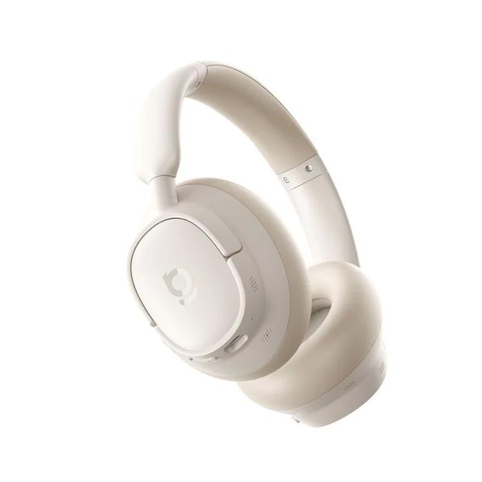 BASEUS BASS BH1 NC LITE, ΑΣΥΡΜΑΤΑ HEADPHONES, WIRELESS NOISE CANCELING, ΛΕΥΚΑ
