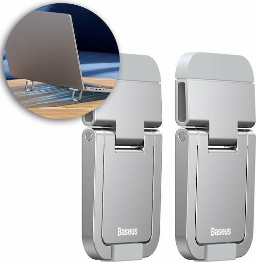 BASEUS SLIM, ΠΟΔΑΡΑΚΙΑ ΓΙΑ LAPTOP, 2 ΤΕΜΑΧΙΑ, ΑΣΗΜΙ