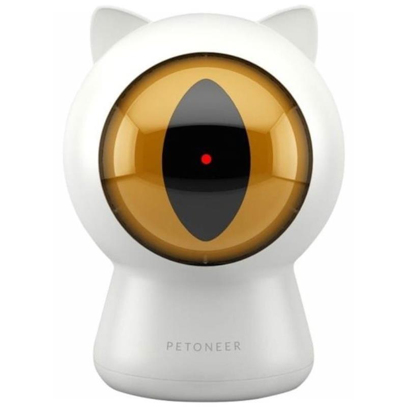 Παιχνίδι Γάτας/ Σκύλου Petoneer με Smart Dot Laser Λευκό