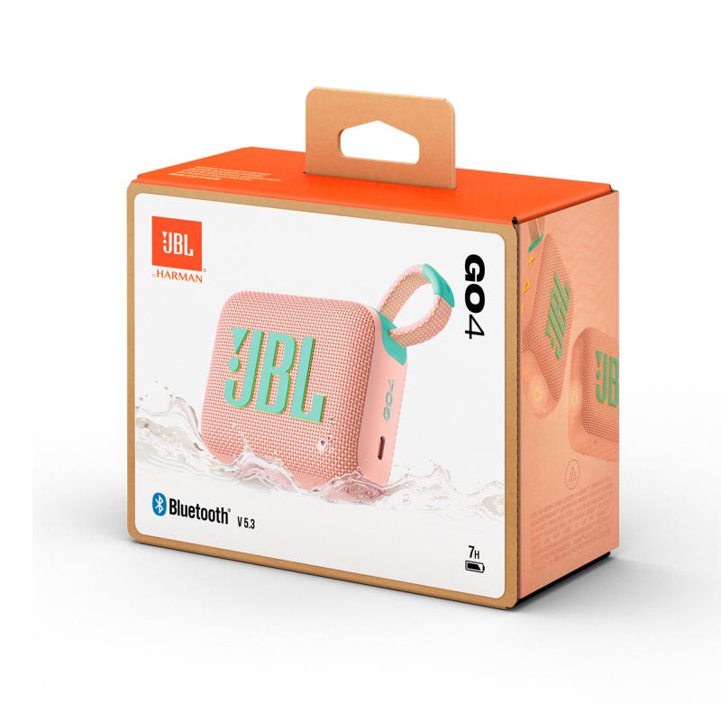 Φορητό Ηχείο Bluetooth JBL GO4 4.2W Ροζ