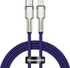 BASEUS CAFULE ΚΑΛΩΔΙΟ ΦΟΡΤΙΣΗΣ, TYPE-C ΣΕ LIGHTNING, 20W, 1M, ΜΩΒ