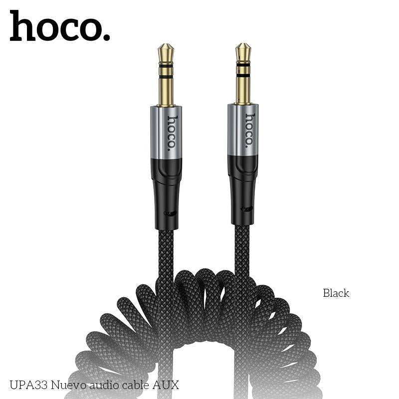 HOCO UPA33 NUEVO ΚΑΛΩΔΙΟ AUX  ΜΑΥΡΟ