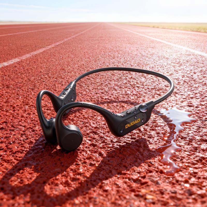 Στερεοφωνικό Ακουστικό Bluetooth Dudao U22 με Bone Conduction Neckband Μαύρο