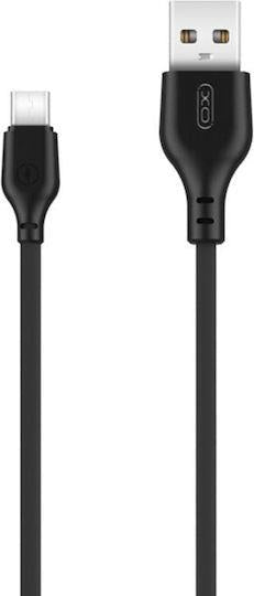 XO NB103, ΚΑΛΩΔΙΟ USB, TYPE-C, 2.1A, 2M, ΜΑΥΡΟ