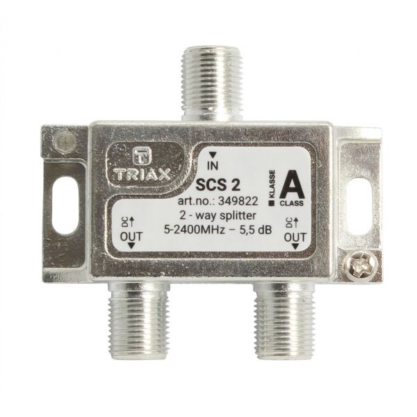 TRIAX διακλαδωτής 2 εξόδων 5-2400MHz SCS 2