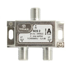 TRIAX διακλαδωτής 2 εξόδων 5-2400MHz SCS 2