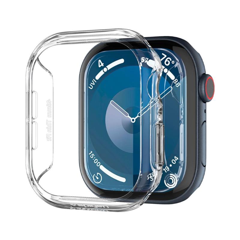 Θήκη PC Spigen Thin Fit Apple Watch 10/ 11 46mm Διάφανο