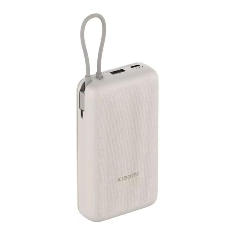 Φορτιστής Ανάγκης Xiaomi BHR8851GL 33W 20000mAh με Ενσωματωμένο Καλώδιο Μπεζ