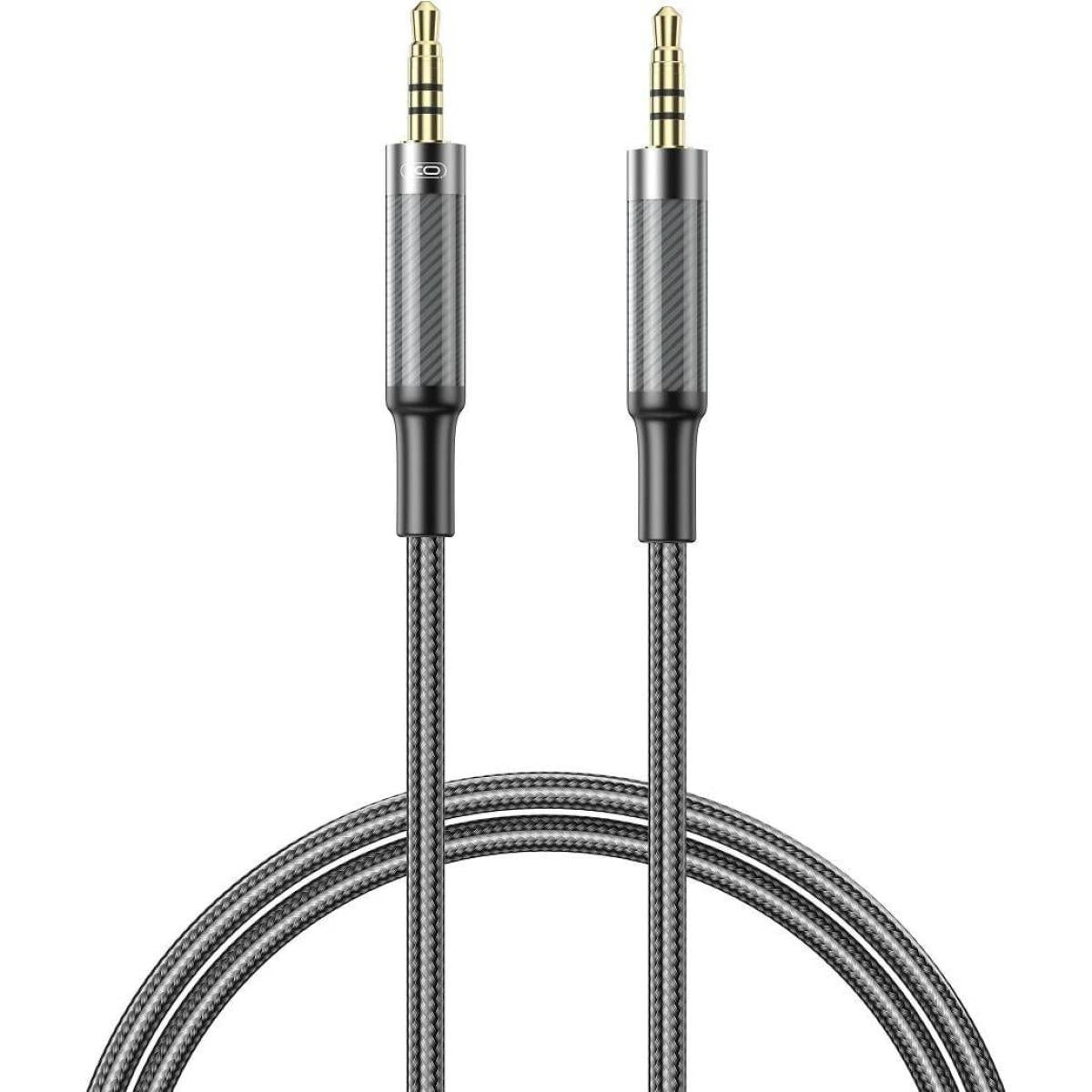 XO NB-R297C, ΚΑΛΩΔΙΟ ΗΧΟΥ 3.5mm ΣΕ 3.5mm, ΜΑΥΡΟ