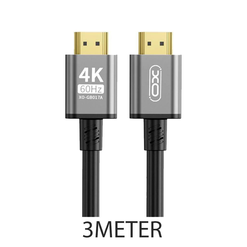 XO GB017A ΚΑΛΩΔΙΟ HDMI MALE-MALE, 3m