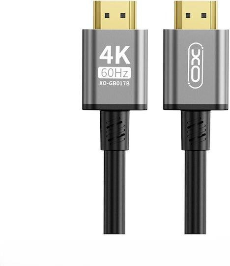 XO GB017B ΚΑΛΩΔΙΟ HDMI MALE-MALE, 5m
