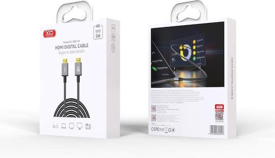 XO GB017B ΚΑΛΩΔΙΟ HDMI MALE-MALE, 5m