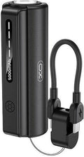 XO PR281, POWERBANK, ΜΕ ΦΑΚΟ, ΚΑΛΩΔΙΟ LIGHTNING, 5000mAh, ΜΑΥΡΟ