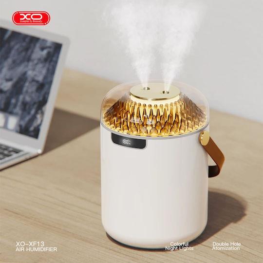 XO HF13, ΥΓΡΑΝΤΗΡΑΣ, ΜΕ ΦΩΣ, 400mAh, ΛΕΥΚΟ