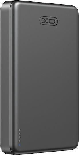 XO PR296, POWERBANK, ΓΡΗΓΟΡΗΣ ΦΟΡΤΙΣΗΣ, ΑΣΥΡΜΑΤΟ, 10000mAh, 22,5W, ΓΚΡΙ