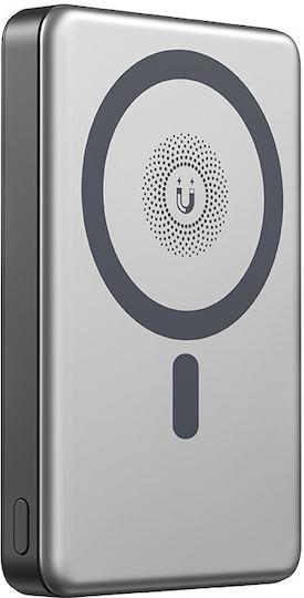 XO PR296, POWERBANK, ΓΡΗΓΟΡΗΣ ΦΟΡΤΙΣΗΣ, ΑΣΥΡΜΑΤΟ, 10000mAh, 22,5W, ΓΚΡΙ