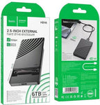HOCO HB55 ΘΗΚΗ ΣΚΛΗΡΟΥ ΔΙΣΚΟΥ, USB 3.0, ΜΑΥΡΟ