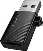 HOCO HB53 ΑΝΑΓΝΩΣΤΗΣ ΚΑΡΤΩΝ TF, USB 2.0, ΜΑΥΡΟ