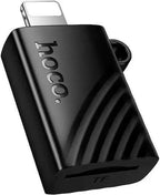 HOCO HB53 ΑΝΑΓΝΩΣΤΗΣ ΚΑΡΤΩΝ TF, LIGHTNING 2.0, ΜΑΥΡΟ