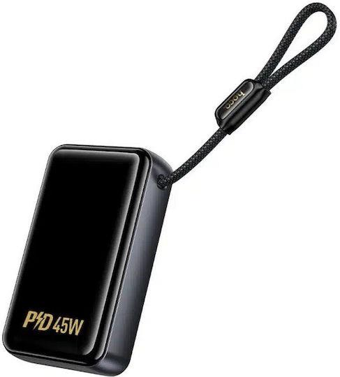 HOCO Q54 SHINE POWERBANK, 20000MAH, PD45W, ΓΚΡΙ