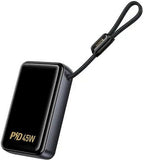 HOCO Q54 SHINE POWERBANK, 20000MAH, PD45W, ΓΚΡΙ