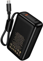 HOCO Q53 SKILLFUL POWERBANK, 12000MAH, PD65W, ΜΑΥΡΟ