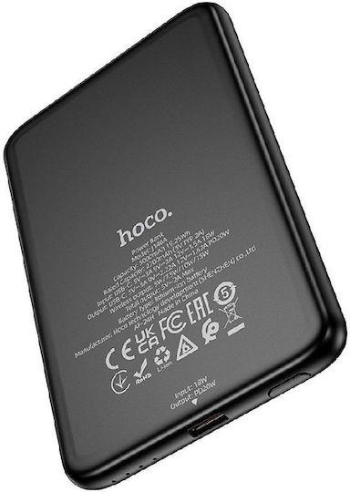 HOCO J140A TONY POWERBANK, PD20W, 5000MAH, MAGSAFE, ΜΑΥΡΟ