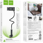 HOCO HD10 ΒΑΣΗ ΓΡΑΦΕΙΟΥ, ΓΙΑ ΚΙΝΗΤΑ 4.5-7 ΙΝΤΣΕΣ & TABLET 8-13 ΙΝΤΣΕΣ, ΜΑΥΡΟ
