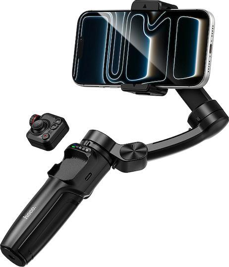 HOCO K91 ΤΡΙΑΞΟΝΙΚΟ GIMBAL, BLUETOOTH 5.2, 1800MAH, ΜΑΥΡΟ