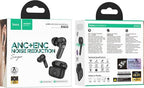 HOCO EQ22 SINGER ΑΣΥΡΜΑΤΑ ΑΚΟΥΣΤΙΚΑ, BLUETOOTH 5.4, ANC+ENC, ΜΑΥΡΟ