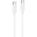 HOCO X115 SURPASS ΚΑΛΩΔΙΟ ΦΟΡΤΙΣΗΣ, 60W, TYPE-C ΣΕ TYPE-C, ΛΕΥΚΟ