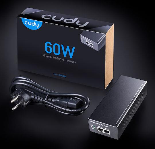 CUDY POE300 60W GIGABIT POE++ INJECTOR