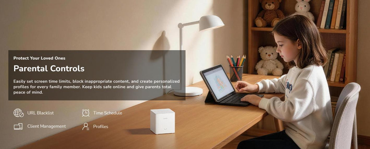 CUDY M3000S AX3000 GIGABIT MESH WIFI 6, 2 PACK