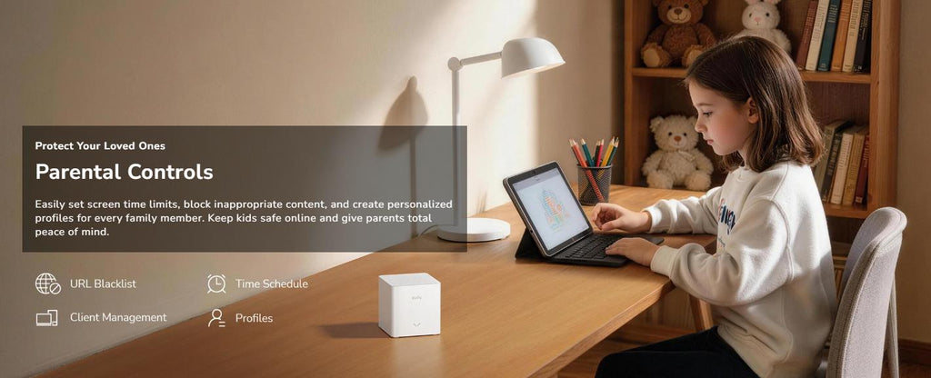 CUDY M3000S AX3000 GIGABIT MESH WIFI 6, 3 PACK