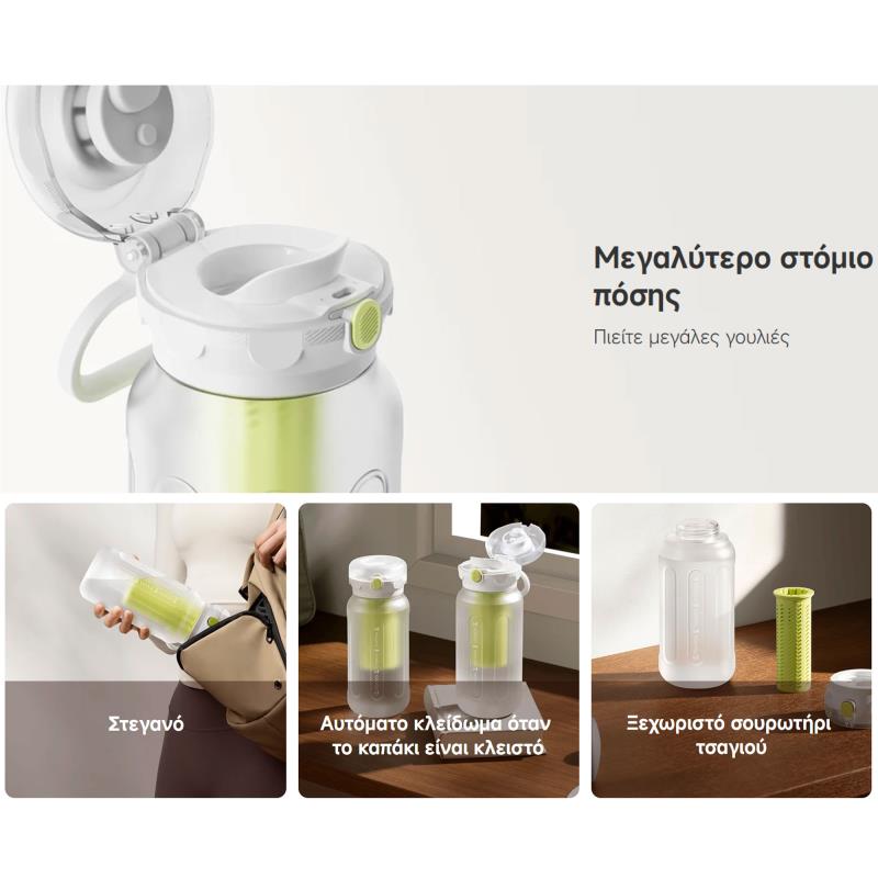 Αθλητικό Μπουκάλι Νερού Xiaomi BHR9678GL 1L Λευκό