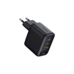 BASEUS ENERFILL FE22, ΦΟΡΤΙΣΤΗΣ ΤΟΙΧΟΥ, 2X TYPE-C + 1X USB-A, 70W, COSMIC BLACK