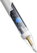 BASEUS SMOOTH WRITING 2 SERIES STYLUS LITE, ΓΡΑΦΙΔΑ, ΜΕ ΕΝΔΕΙΞΕΙΣ LED, ΛΕΥΚΟ
