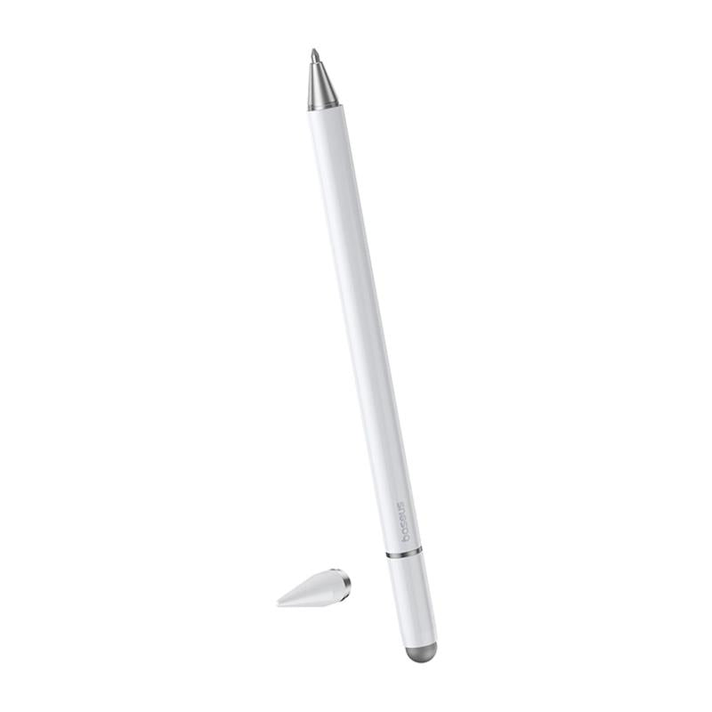 Πενάκι Οθόνης Stylus Baseus Non-Magnetic Smooth Writing III 3 σε 1 για iOS & Android Λευκό
