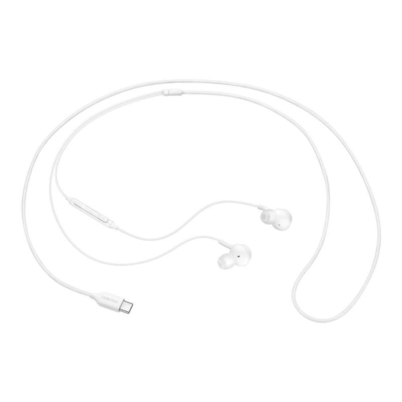Hands Free Stereo Samsung EO-IC100BWEG USB C Λευκό