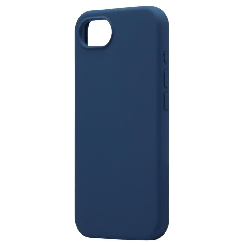 Θήκη Liquid Silicon inos Apple iPhone 16e/ 17e Velvet Σκούρο Μπλε