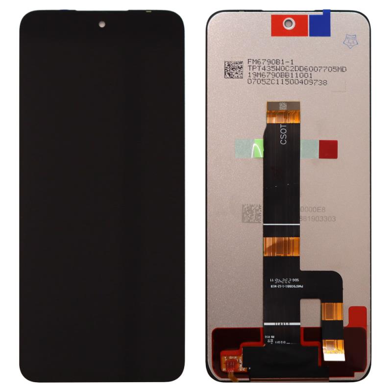Οθόνη με Touch Screen Xiaomi Poco M6 Pro 5G/ Redmi 12/ Redmi 12 5G Μαύρο (OEM)