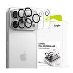 Tempered Glass Full Face Ringke για Τζαμάκι Κάμερας Apple iPhone 17 Pro Max Μαύρο (2 τεμ)