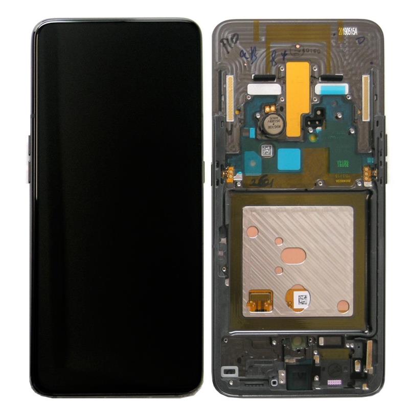 Οθόνη με Touch Screen & Μπροστινή Πρόσοψη Samsung A805F Galaxy A80 Μαύρο (Original)