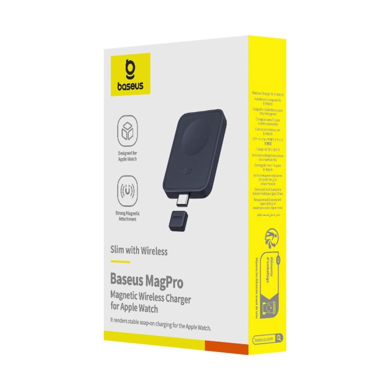 Ασύρματος Φορτιστής Baseus MagPro 2.5W για Apple Watch Series Μαύρο