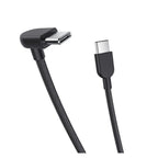 Καλώδιο Σύνδεσης USB 2.0 Xiaomi BHR08W0GL Braided USB C σε USB C 60W 3A 0.1m Σκούρο Γκρι